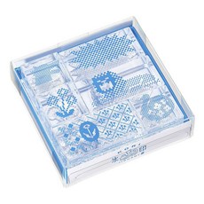 KING JIM HITOTOKI 冰塊水晶印章 點畫組合 72mm, 1個, 不適用