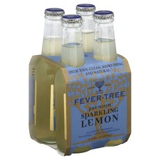 FEVER TREE 優質起泡檸檬, 4個, 200ml