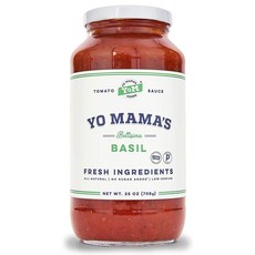 Yomamas Food Belishima 羅勒番茄醬, 1個, 708g