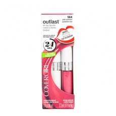 COVERGIRL Outlast 全天唇彩套組 2 1.9g + 2.3ml, Pink Cashmere, 1盒