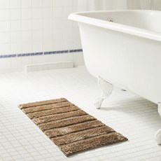 RT designer's collection 超細纖維浴室墊浴室凳, 2入, 灰褐色