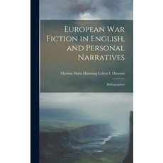 (英文圖書) European War Fiction in English and Personal Narratives: Bibliographies 精裝版, Legare Street Press, 英文