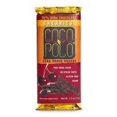 COCO POLO Coco Polo 70%黑巧克力 櫻桃, 1個, 71克