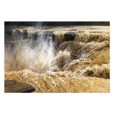 御畫房 黃河頌之二 手繪油畫 60x90cm (VF-94), 詳見包裝