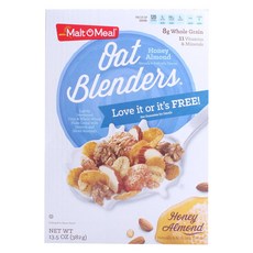 MaltOMeal 蜂蜜杏仁穀物燕麥, 1盒, 382g