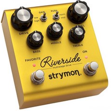 STRYMON Riverside Multistage Drive 美國手工 破音效果器，多段破音效果，音色豐富，操作簡單, 詳見包裝