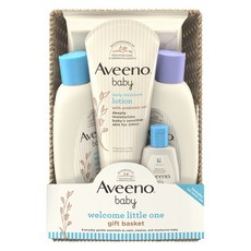 Aveeno 艾惟諾 baby 嬰兒用日常保濕沐浴洗髮露 236ml 29ml+乳液 227g+舒緩沐浴露 236ml+濕紙巾 64張入組, 1組