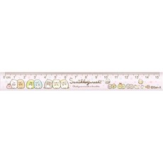 Sumikkogurashi 角落生物 圓弧直尺, 3106-點心, 清透的顏色, 1個