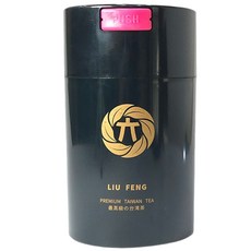 六奉親蜜罐 - 優質台灣茶葉專用密封罐，按壓式保鮮設計，輕巧便攜，品味生活, 黑色, 1個