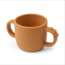 丹麥Done by deer 矽膠餐杯立體Croco，寶寶學習杯，安全矽膠材質，三色可選, 芥末黃