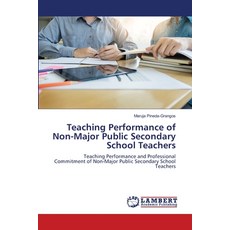 (英文圖書) Teaching Performance of Non-Major Public Secondary School Teachers 平裝版, LAP Lambert Academic Publis..., 英文