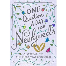 (英文圖書) One Question a Day for Newlyweds: A Journal for the First Year of Marriage 平裝版, Castle Point Books, 英文