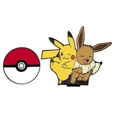PoKeMoN 寶可夢 高爾夫夾式球標 PMM002, 1個, 皮卡丘和伊布