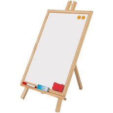 雙面黑白板立架 黑板 白板 小畫架 公佈欄 告示牌 居家裝飾 備忘錄 廣告看板 留言板, 雙面黑白板（一入）