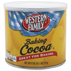 Western Family Western Family烘焙可可粉, 1個, 227g