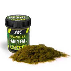 AK Grass Flock 模型草針, 詳見包裝, AK8221 早秋 草針 2mm