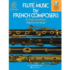 (英文圖書) Flute Music by French Composers for Flute and Piano 平裝版, G. Schirmer, Inc., 英文