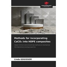 (英文圖書) Methods for incorporating CaCO&#8323; into HDPE composites 平裝版, Our Knowledge Publishing, 英文