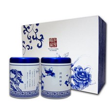 名池茶業 福壽梨山高山茶禮盒, 1組, 75g, 2罐