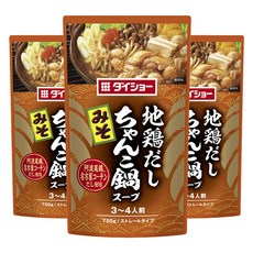 DAISHO 大逸昌 相撲鍋湯底 味噌口味, 3包, 750g
