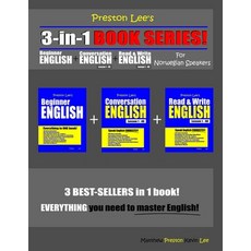 Preston Lee's 3-in-1 Book Series! Beginner English Conversation English & Read & Write English Less... 平裝版, Independently Published, 英文