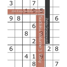 Sudoku Volume 3: 200 Easy Sudoku Puzzles 平裝版, Independently Published, 英文