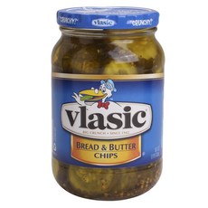 Vlasic 酸甜風味醃黃瓜片, 1個, 473ml
