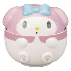 Sanrio 三麗鷗 造型附蓋餐碗, 1個, 美樂蒂