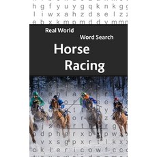 (英文圖書) Real World Word Search: Horse Racing 平裝版, Independently Published, 英文