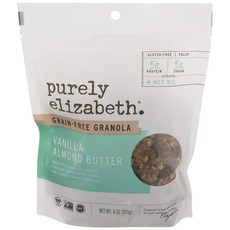 Purely Elizabeth 無穀格蘭諾拉麥片 香草杏仁奶油口味, 1個, 227克