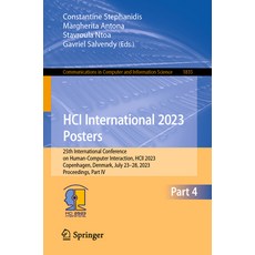 (英文圖書) Hci International 2023 Posters: 25th International Conference on Human-Computer Interaction ... 平裝版, Springer, 英文
