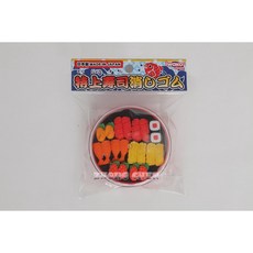 IWAKO 造型橡皮擦-壽司係列(小便當盒裝) 日本製, 1組, Multi-color