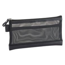 Bel Posto 網眼筆袋, 1個, 黑色