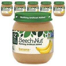BEECH NUT 蔬果泥, 6罐, 香蕉口味