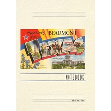 (英文圖書) Vintage Lined Notebook Greetings from Beaumont 平裝版, Found Image Press, 英文