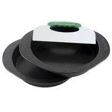 BergHOFF Perfect Slice 圓形蛋糕烤盤 附工具, 2個