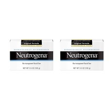 Neutrogena 露得清 無香精清潔面皂, 100g, 2塊