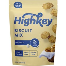 Highkey 餅乾混合 奶油麥粉 無麩質 生酮友好, 1個, 283.5克