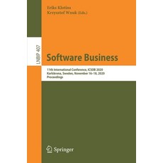 Software Business: 11th International Conference Icsob 2020 Karlskrona Sweden November 16-18 20... 平裝版, Springer, 英文