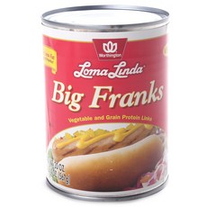 Loma Linda Big Frank 蔬菜和穀物蛋白鏈接, 567克, 1個
