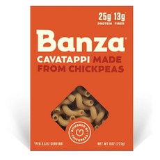 Banza 鷹嘴豆螺旋義大利麵 無麩質, 1盒, 227g