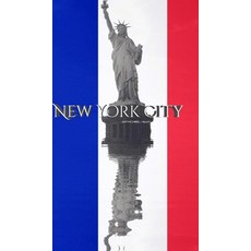 Statue of libertty France flag New York City creative blank journal 精裝版, Blurb, 英文