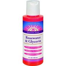 HERITAGE STORE 玫瑰甘油身體噴霧, 1個, 118ml