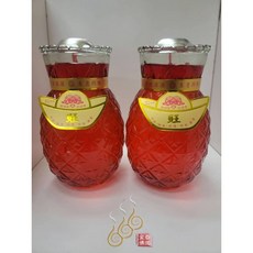 「666」特大10斤鳳梨果凍蠟燭／點燃26天／敬神祝壽／點光明／生意事業旺旺來, 詳見包裝, 詳見包裝, 詳見包裝