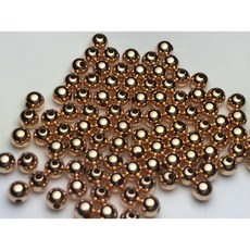18K金珠 玫瑰金3mm DIY手作串珠材料 打造獨特風格飾品配件, 詳見包裝