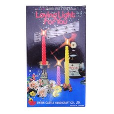 8吋白色螺旋生日慶生蠟燭, 1個, 詳見包裝 詳見包裝 詳見包裝