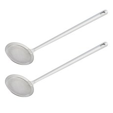 YOSHIKAWA 吉川 不鏽鋼過濾網勺, 2個