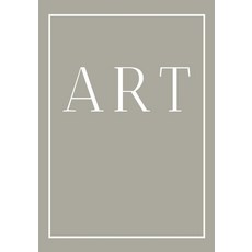 (英文圖書) Art: A decorative book for coffee tables bookshelves and end tables: Stack style decor books... 平裝版, Independently Published, 英文