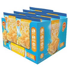 QUEST NUTRITION 烘培蛋白脆片 原味, 鹽醋, 8包, 32g