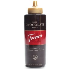 Torani 黑巧克力醬, 1個, 468克